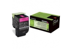 Lexmark 80C2HM0 purpurový (magenta) originální toner