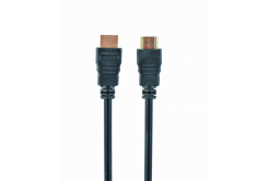 Kabel CABLEXPERT CC-HDMI4-30M HDMI-HDMI 30m, 1.4, M/M stíněný, zlacené kontakty, černý, PREMIUM QUALITY SHIELDING