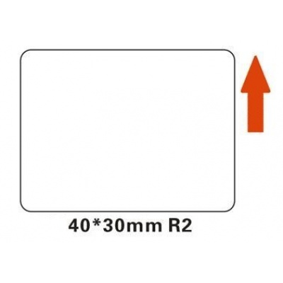 Niimbot štítky R A2A88608401, 40x30mm 230ks White pro B21