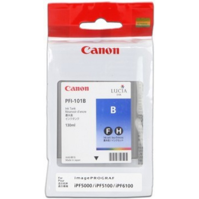 Canon PFI-101B 0891B001 modrá (blue) originální cartridge