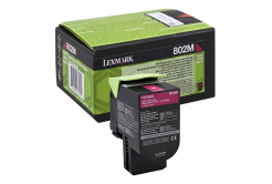 Lexmark 80C20ME purpurový (magenta) originální toner