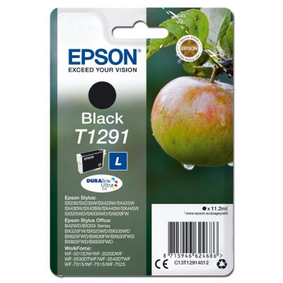 Epson T1291 C13T12914012 černá (black) originální cartridge