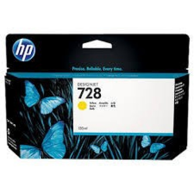 HP č.728 F9J65A žlutá (yellow) originální cartridge