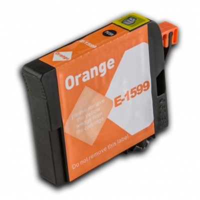 Epson T1599 oranžová (orange) kompatibilní cartridge