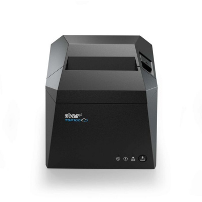 Star TSP143IV X4 39473990, pokladní tiskárna, CloudPRNT, Android AOA, Linerless, 8 dots/mm (203 dpi), cutter, linerless, USB, USB-C, BT, Ethernet, Wi-Fi, grey