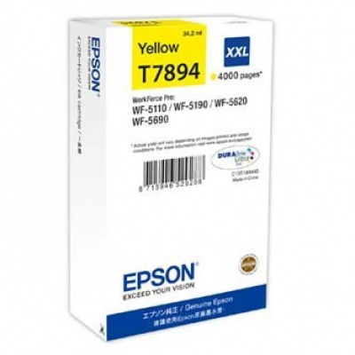 Epson T789440 žlutá (yellow) originální cartridge