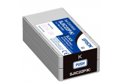 Epson GJIC5(K) C13S020563 pro ColorWorks, černá (black) originální cartridge