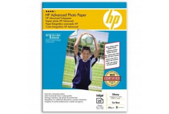 HP Q8696A Advanced Glossy Photo Paper, foto papír, lesklý, zdokonalený, bílý, 13x18cm, 5x7", 250