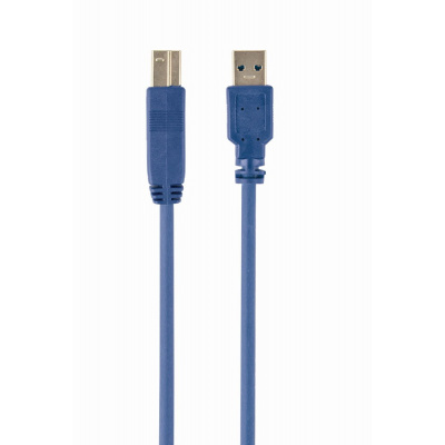 Kabel CABLEXPERT CCP-USB3-AMBM-10 USB A-B 3m 3.0, modrý