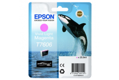 Epson originální ink C13T76064N10, T7606, vivid light  magenta, 25,9ml, 1ks