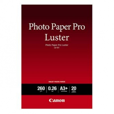 Canon Photo Paper Pro Luster 6211B008, 260 g/m2,  A3+, bílý, inkoustový lesklý foto papír