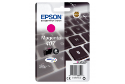 Epson 407 C13T07U340 purpurová (magenta) originální cartridge