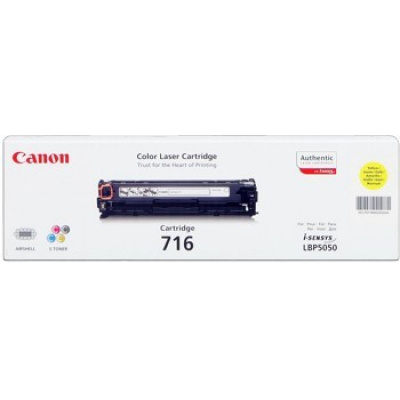 Canon CRG-716 1977B002 žlutý (yellow) originální toner