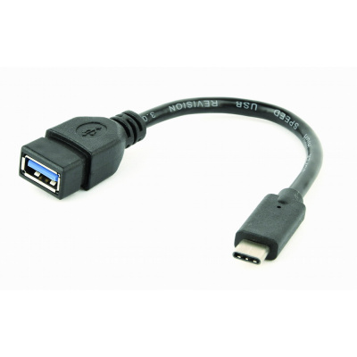 Kabel CABLEXPERT A-OTG-CMAF3-01 USB Type-C OTG kabel, 20cm, pro tablety a smartphone