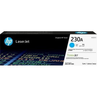 HP 230A W2301A azurový (cyan) originální toner