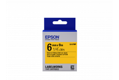 Epson LabelWorks LK-2YBP C53S652002 6mm x 9m, černý tisk / pastelově žlutý podklad, originální páska