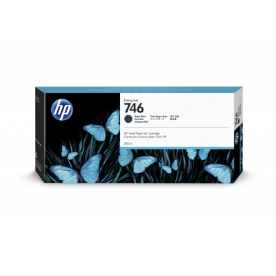 HP 746 P2V82A foto černá (photo black) originální cartridge