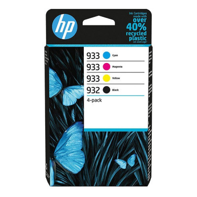 HP 932/933 6ZC71AE#301 barevná (CMYK) sada originální cartridge