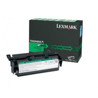 Lexmark T650H80G černý (black) originální toner