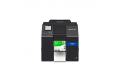 Epson ColorWorks C6000Ae C31CH76102, barevná tiskárna štítků, cutter, disp., USB, Ethernet, black