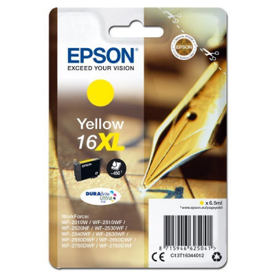 Epson 16XL C13T16344012 žlutá (yellow) originální cartridge