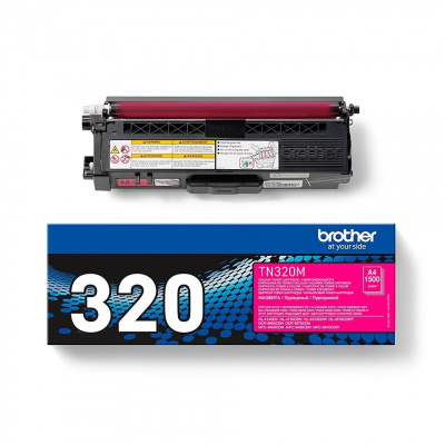 Brother TN-320M purpurový (magenta) originální toner