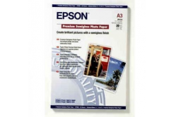 Epson S041334 Premium Semigloss Photo Paper, foto papír, pololesklý, bílý, Stylus Photo 1290, 2100, A3, 