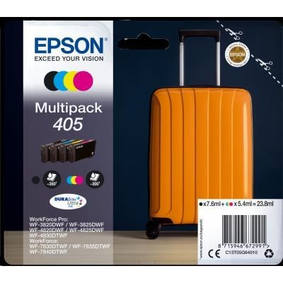 EPSON ink Multipack 4-colours 405 Durabrite Ultra originální inkoustová cartridge