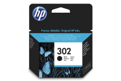 HP ink F6U66AE, HP 302, black, blistr, 190str., 3.5ml, HP OJ 3830,3834,4650, DJ 2130,3630,1010, Envy 4520