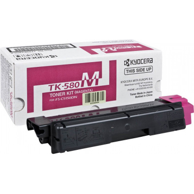 Kyocera Mita TK-580M purpurový (magenta) originální toner