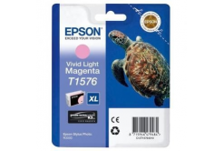 Epson T15764010 světle purpurová (light magenta) originální cartridge