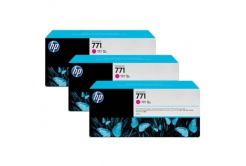 HP č.771 CR252A 3ks purpurová (magenta) originální cartridge