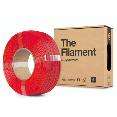 "The Filament" by Spectrum TF-24046, ReFill PLA, 1.75mm, TECHNICAL RED, 1kg