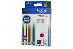 Brother LC-525XLM purpurová (magenta) originální cartridge