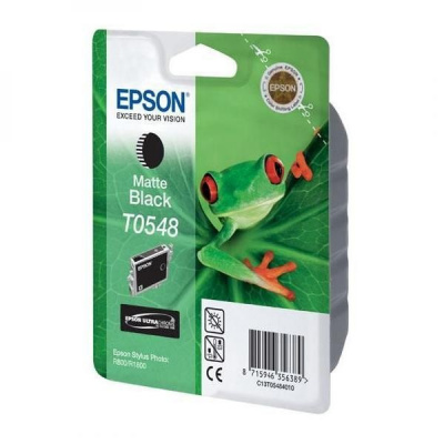 Epson T0548 matná černá (matte black) originální cartridge