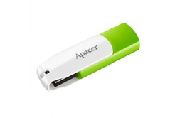 Apacer USB flash disk, USB 2.0, 64GB, AH335, zelený, AP64GAH335G-1, USB A, s otočnou krytkou