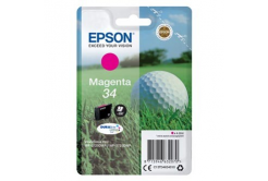 Epson T34634010, T346340 purpurová (magenta) originální cartridge