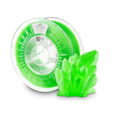 Spectrum 80888 3D filament, PLA Crystal, 1,75mm, 1000g, NEON GREEN