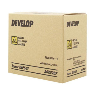 Develop TNP-50Y A0X52D7 žlutý (yellow) originální toner