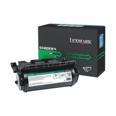 Lexmark T644 64480XW černý (black) originální toner