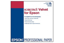 Epson 610/30/Somerset Velvet Fine Art Paper, 610mmx30m, 24", C13S041699, 505 g/m2, papír, bílý