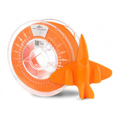 Spectrum 81003 3D filament, Light Weight PLA, 1,75mm, 1000g, LION ORANGE