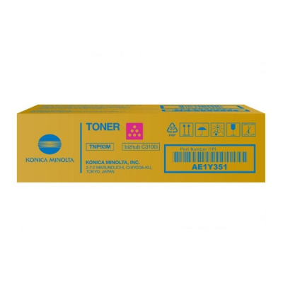 Konica Minolta TNP93M AE1Y351 purpurový (magenta) originální toner