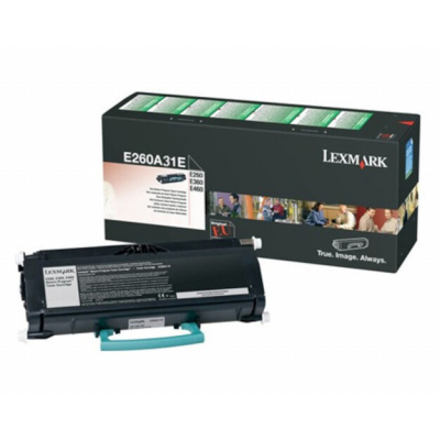 Lexmark E260A31E černý (black) originální toner