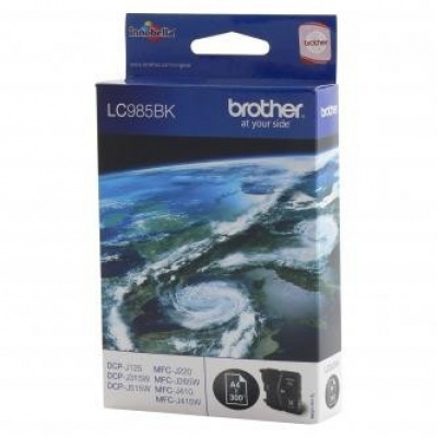 Brother LC-985BK černá (black) originální cartridge