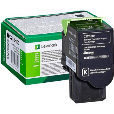 Lexmark C2320K0 černý (black) originální toner