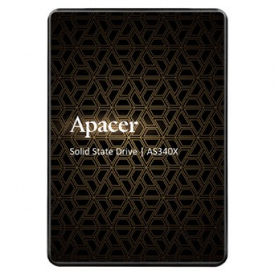 Interní disk SSD Apacer 2.5", interní SATA III 6Gb/s, 240GB, AS340X, AP240GAS340XC-1, 550 MB/s-R, 520 MB/s-W