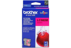 Brother LC-980M purpurová (magenta) originální cartridge