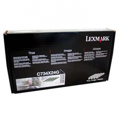 Lexmark C734X24G azurová/purpurová/žlutá/černá (cyan/magenta/yellow/black) originální toner