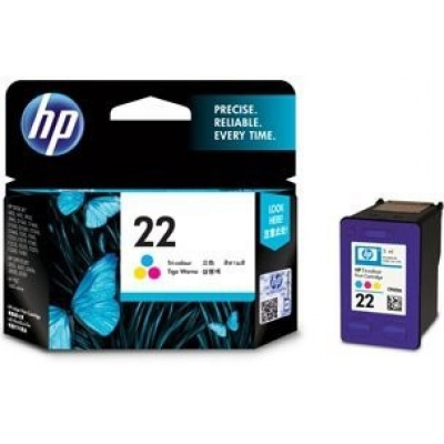 HP č.22 C9352AE barevná originální cartridge